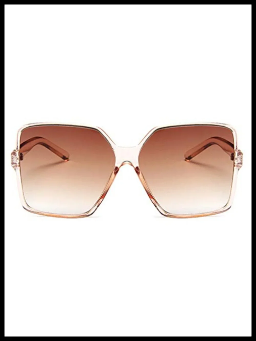 Oversized Square Sunglasses for Women UV400 Protection Fashion Shades